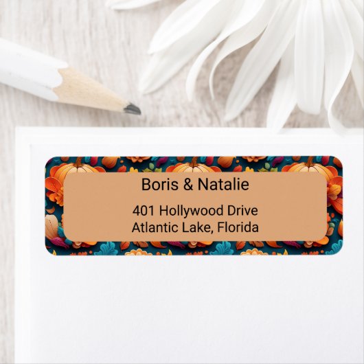 Botanical Foliage Label ラベル (インサイチュ)