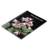 Botanical Fringe: The Nipponbells Pop Art ノートブック (左側)