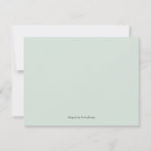 Botanical Gardenのモダンアーチ写真は日付を保存 (裏面)