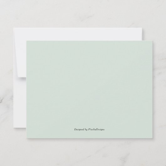 Botanical Gardenのモダンアーチ写真は日付を保存 (裏面)