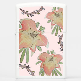 Botanical Garden Floral Watercolor Flowers Daylily