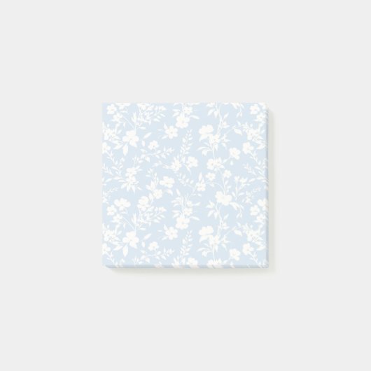 Botanical Garden Neutral - Powder Blue ポストイット (正面)