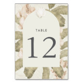Botanical Garden Wedding  テーブルナンバー (正面)