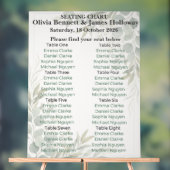 Botanical Garden Wedding Seating Chart アクリルサイン (ニュートラル)