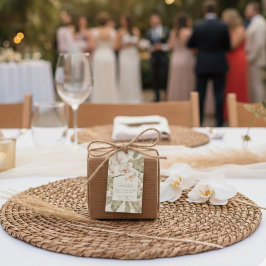 Botanical Garden Wedding  Thank You Favor ギフトタグ