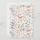 Botanical Grace Baptism 招待状 (裏面)