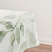 Botanical Green Leaf Pattern テーブルクロス (インサイチュ)