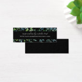 Botanical Greeneryの結婚Website Black RSVP (デスク)