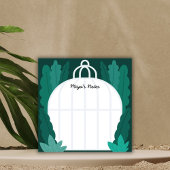 Botanical Greenhouse Sticky Notes - Miya’s Notes  ポストイット