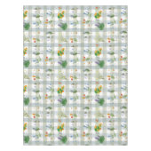 Botanical Herbal checkered テーブルクロス (正面)