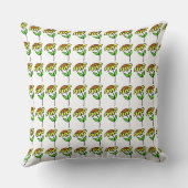 Botanical Illustration Decorative Cushion for Cott クッション (裏面)