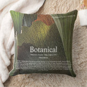 Botanical interior. クッション (ブランケット)