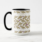 Botanical Leaf Combo Mug (15 oz) マグカップ (左)