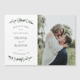 Botanical Leafy Greenery日付を保存