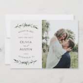 Botanical Leafy Greenery日付を保存 (正面)