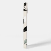Botanical Lines – Earthy Leaf Art Phone Case Case-Mate iPhoneケース (裏面 / 右)