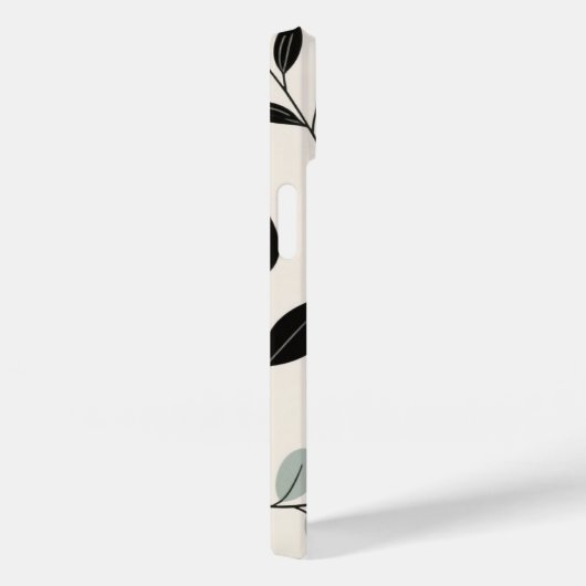 Botanical Lines – Earthy Leaf Art Phone Case Case-Mate iPhoneケース (裏面 / 右)