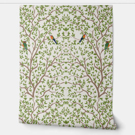 Botanical Marble Pattern Smooth Vinyl Wallpaper  壁紙