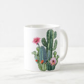 Botanical Mens Cactus Plant Lover Gift Gardening G コーヒーマグカップ (正面右)