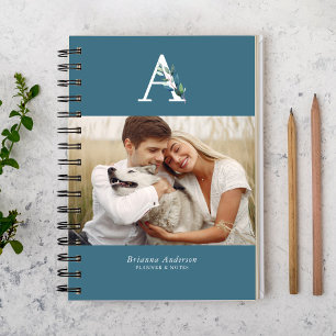 Botanical Monogram Gallery of 4 Photos Monthly プランナー手帳