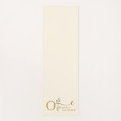 Botanical Monogram Pastel Yoga ヨガマット (正面)