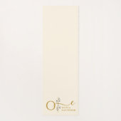 Botanical Monogram Pastel Yoga ヨガマット (裏面)