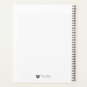 Botanical Monogram Wreath プランナー手帳 (裏面)