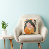Botanical Motherhood Decorative Pillow for Moms クッション (椅子)
