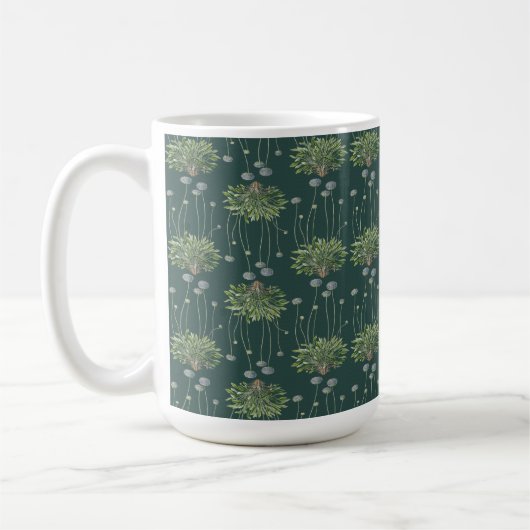 Botanical Motif Mug コーヒーマグカップ (左)
