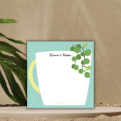  Botanical Mug Sticky Notes – Greenhouse  ポストイット