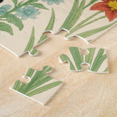 Botanical Nature – Black Cat in Wildflower Garden ジグソーパズル (側面)