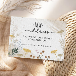 Botanical New Address年末年始のお知らせ 案内状