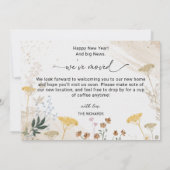 Botanical New Address年末年始のお知らせ 案内状 (裏面)