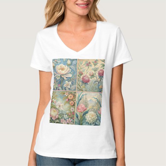 Botanical Paint Set Tシャツ (正面)