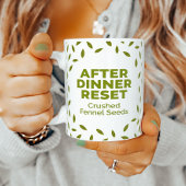 Botanical Pantry Label Fennel Recipe コーヒーマグカップ