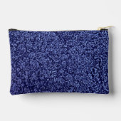 Botanical Pattern in Blue 1 アクセサリーポーチ (裏面)