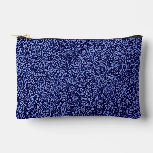 Botanical Pattern in Blue 1 アクセサリーポーチ (正面)