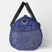 Botanical Pattern in Blue 1 ダッフルバッグ (右)