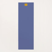 Botanical Pattern in Blue 2 ヨガマット (裏面)