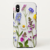 Botanical Phone Case with Wildflowers | iPhone  Case-Mate iPhoneケース (裏面)