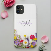 Botanical Phone Case with Wildflowers | iPhone  Case-Mate iPhoneケース