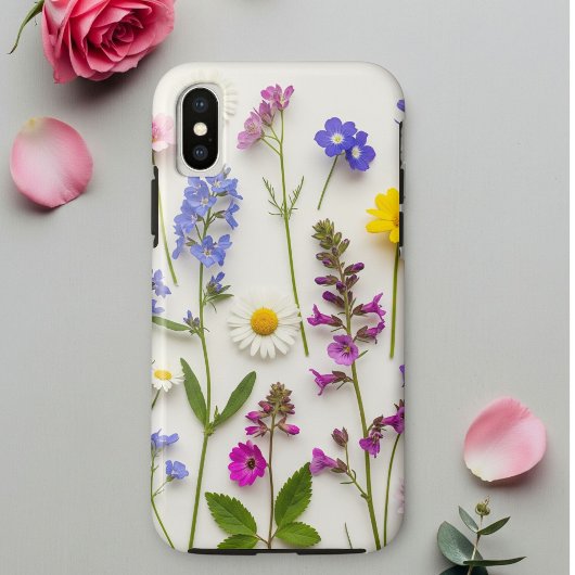 Botanical Phone Case with Wildflowers | iPhone  Case-Mate iPhoneケース