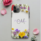 Botanical Phone Case with Wildflowers | iPhone  Case-Mate iPhoneケース