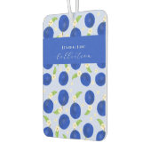 Botanical Plums Collection Blue カーエアーフレッシュナー (左)