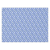 Botanical Plums Collection Blue テーブルクロス (正面(横))