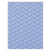 Botanical Plums Collection Blue テーブルクロス (正面)