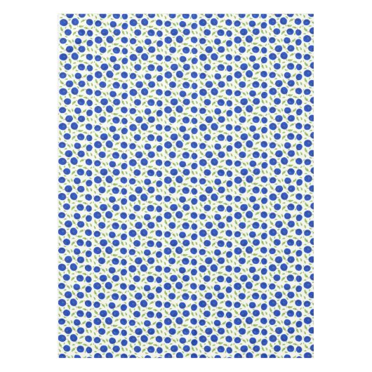 Botanical Plums Collection Ivory テーブルクロス (正面)