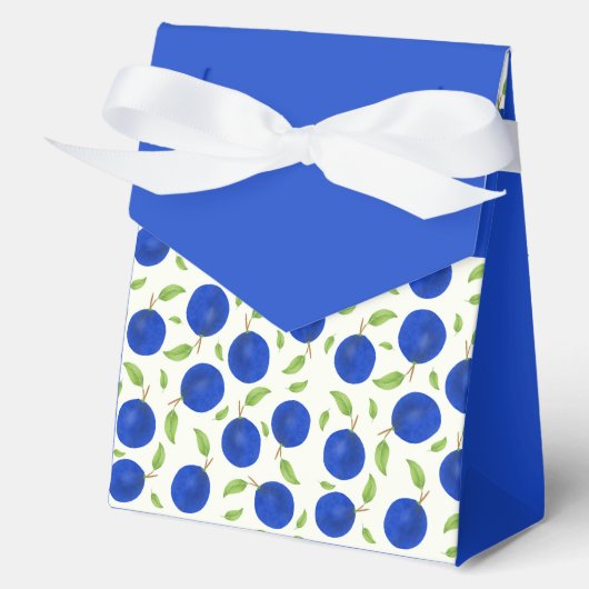 Botanical Plums Collection Ivory フェイバーボックス (正面)