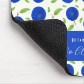 Botanical Plums Collection Ivory マウスパッド (コーナー)