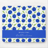 Botanical Plums Collection Ivory マウスパッド (正面)